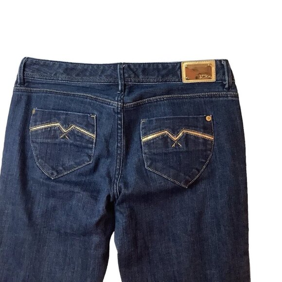 X2 Jeans Womens Size 8 Blue Denim Bootcut Mid-Rise Jeans Stretch - Picture 7 of 10